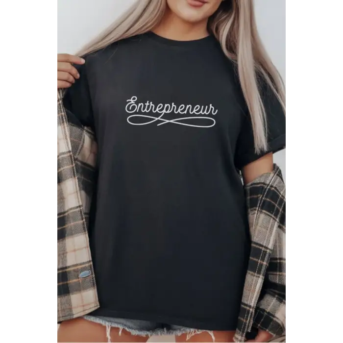 iegiyim™ Unisex Oversize 24/1 Penye DTF Baskılı Tişört - DTF298