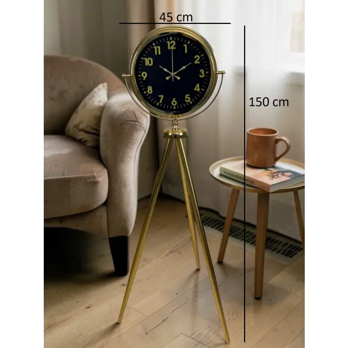 Imperial Gold Tripod Ayaklı Saat