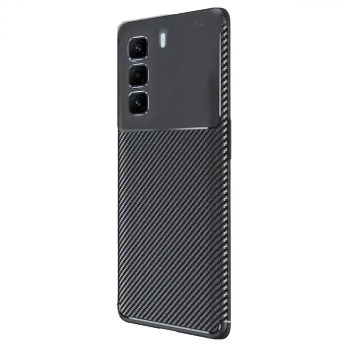İnfinix Hot 50 Pro Plus 4g Auto Focus Karbon Kapak - Siyah