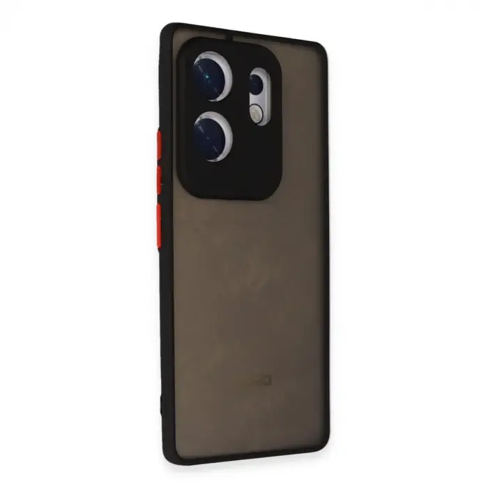 İnfinix Zero 30 4g Kılıf Montreal Silikon Kapak - Siyah