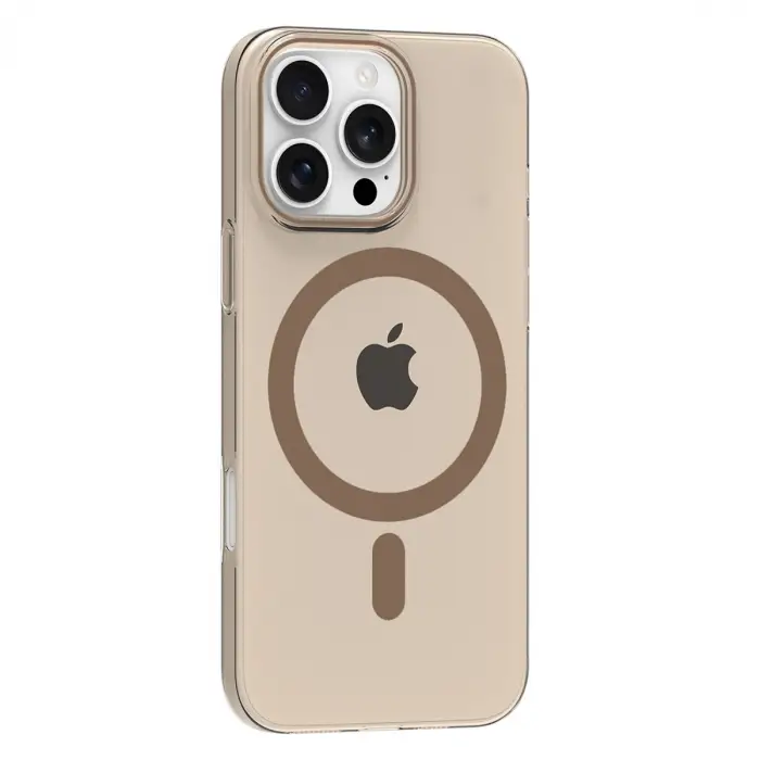 Joko Apple İphone 16 Pro Max Pc Blank Magsafe Kapak - Çöl Titanyum
