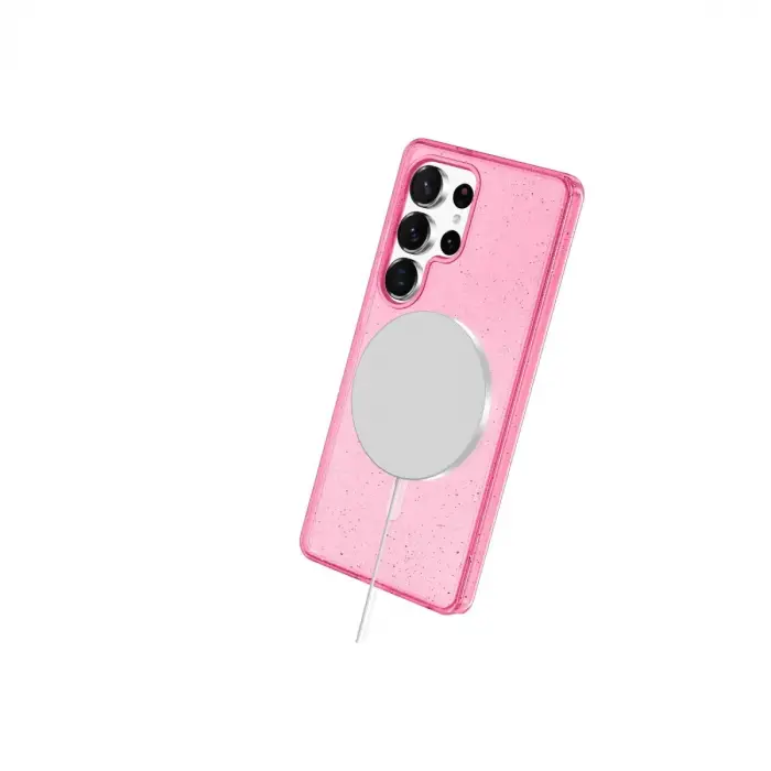 Joko Samsung Galaxy S23 Ultra Kılıf  Magsafe Kapak - Pembe