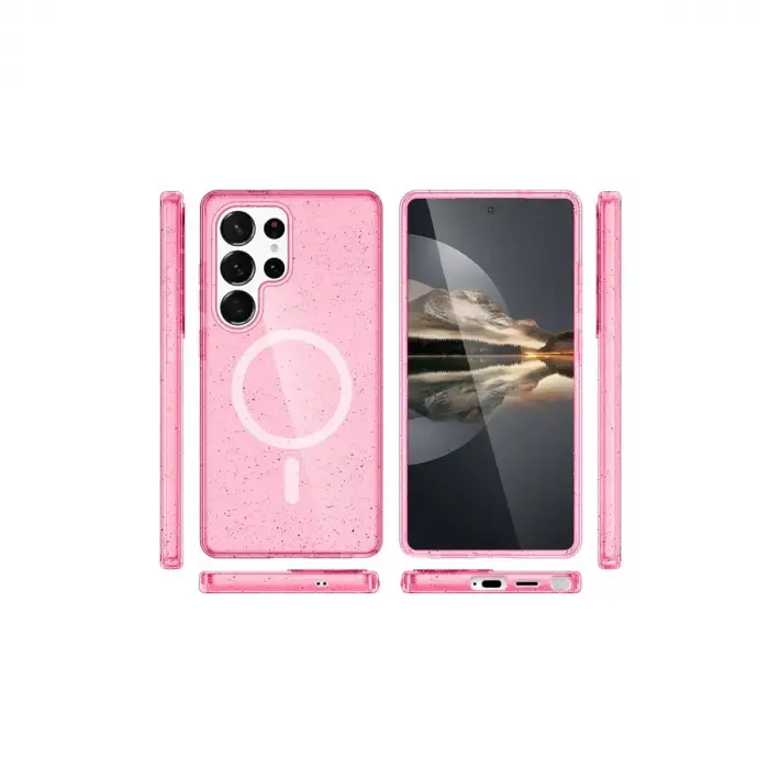 Joko Samsung Galaxy S24 Ultra Kılıf  Magsafe Kapak - Pembe
