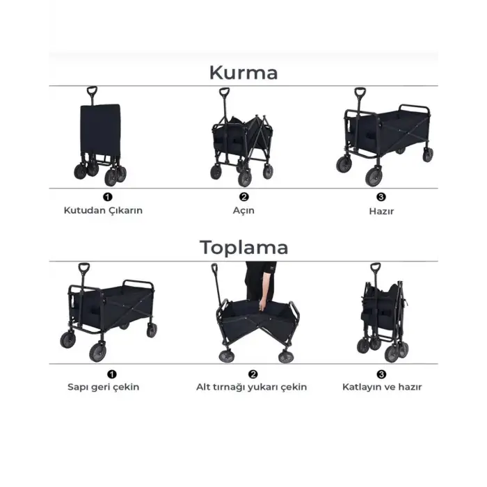 Katlanır Kamp Arabası