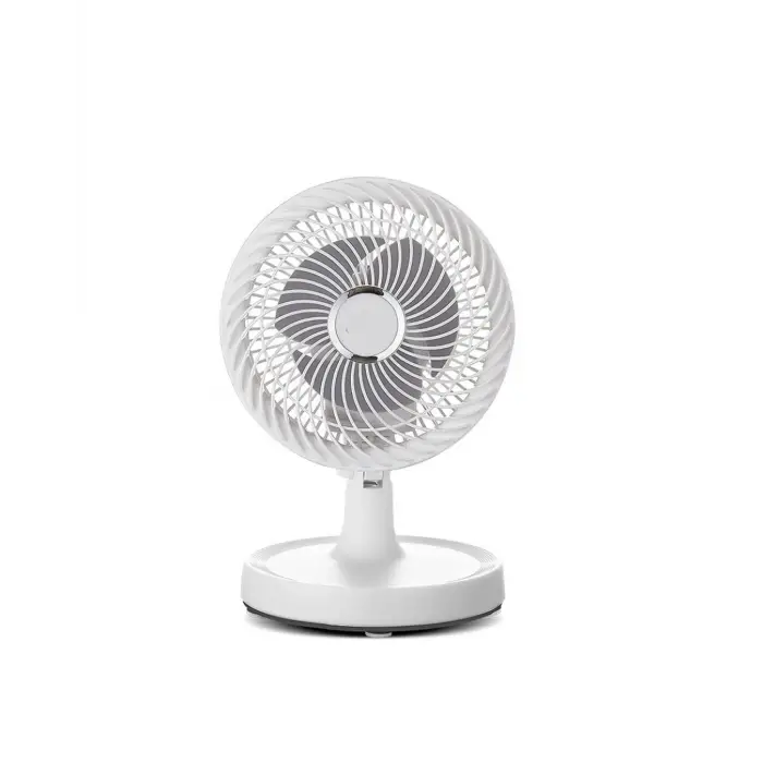 Kompakt Mini Fan Otomatik Salınımlı Sessiz Masaüstü Vantilatör