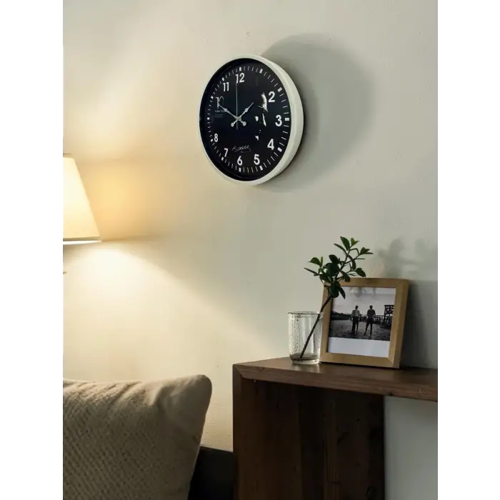Krem 36 Cm Elegant Atatürk Duvar Saati