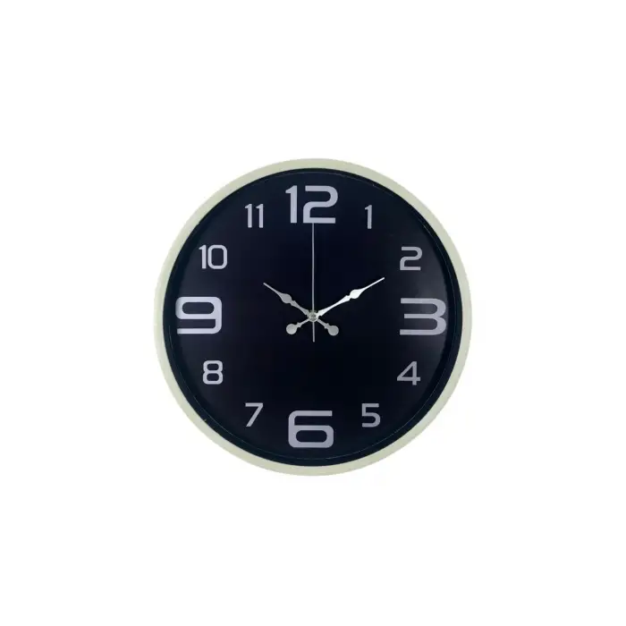 Krem Standart 36 Cm Duvar Saati