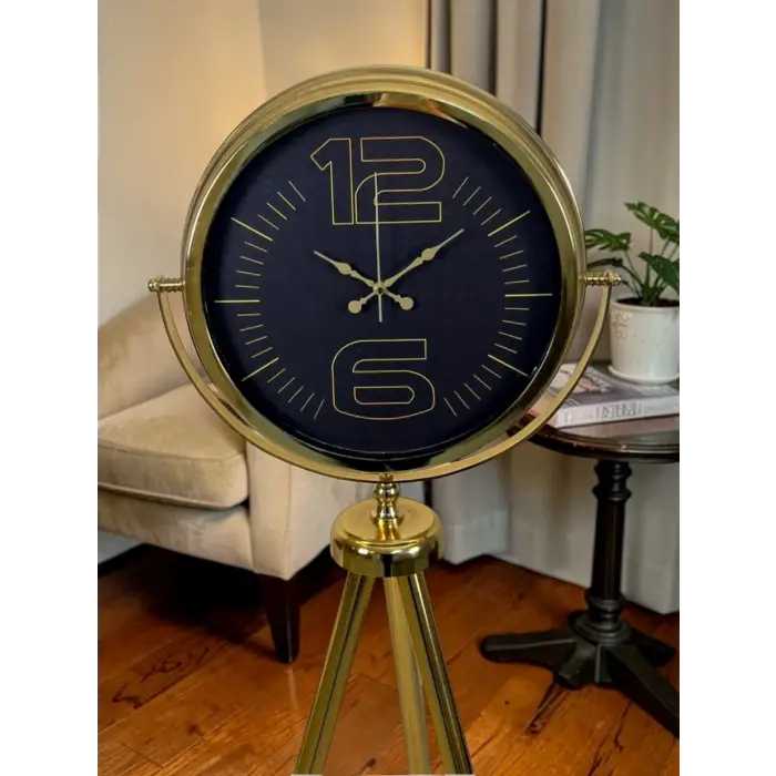 Majestic Gold Tripod Ayaklı Salon Saati