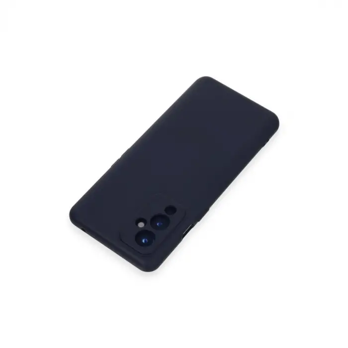 One Plus 9 Kılıf Nano İçi Kadife Silikon - Lacivert