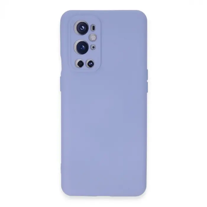 One Plus 9 Pro Kılıf Nano İçi Kadife Silikon - Lila
