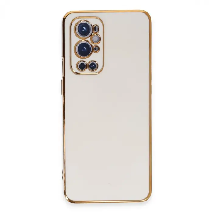 One Plus 9 Pro Kılıf Volet Silikon - Beyaz