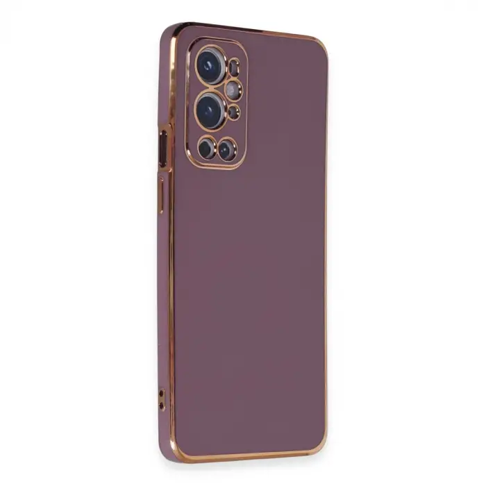 One Plus 9 Pro Kılıf Volet Silikon - Mor