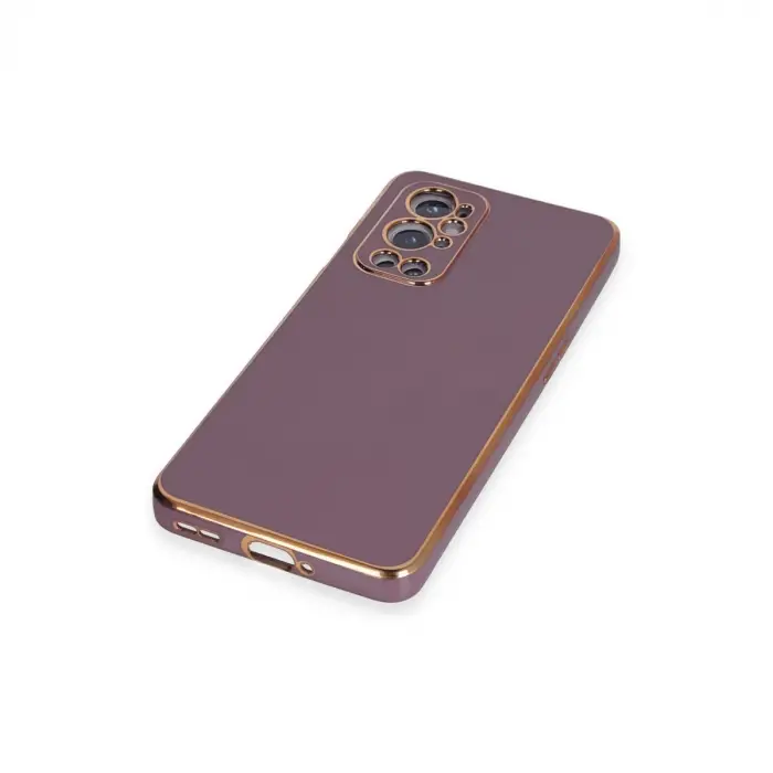 One Plus 9 Pro Kılıf Volet Silikon - Mor