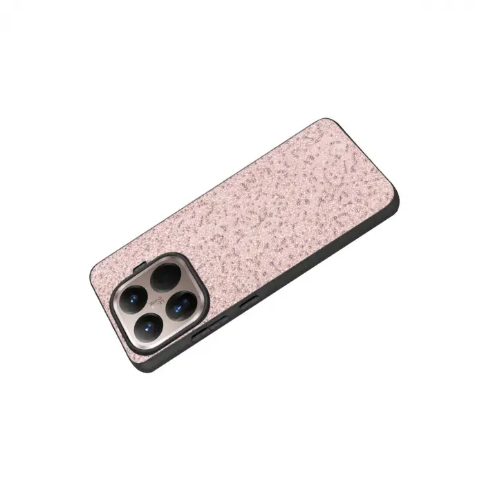 Onegif Xiaomi Mi 15t Pro Bright Simli Kapak - Pembe