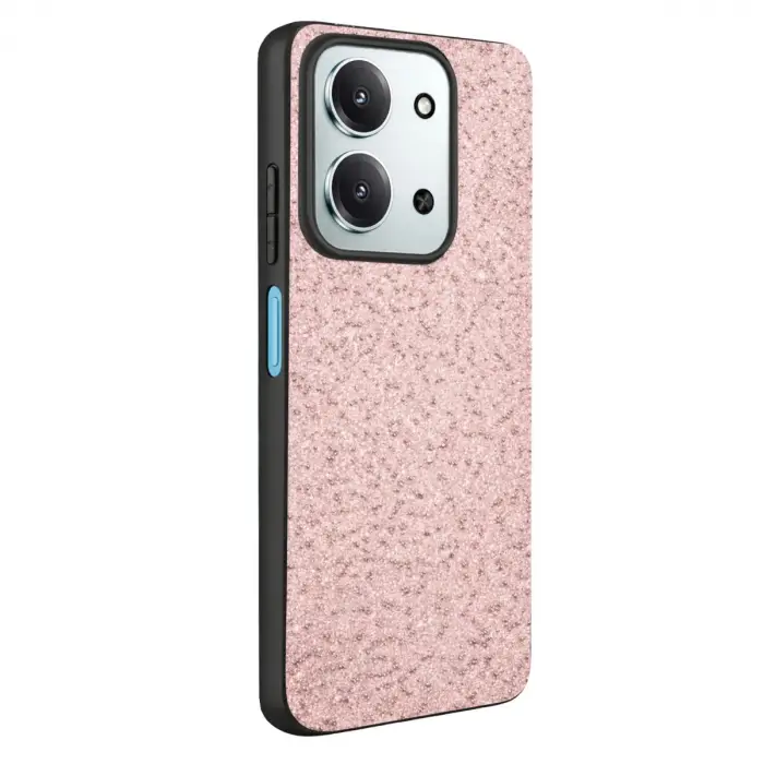 Onegif Xiaomi Redmi 15c 4g Bright Simli Kapak - Pembe