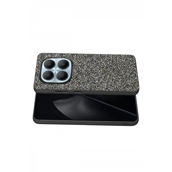 Onegif Xiaomi Redmi Note 15 4g Bright Simli Kapak - Gold