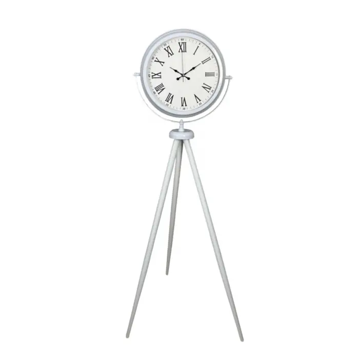 Platin Classic White Roma Tripod Ayaklı Saat