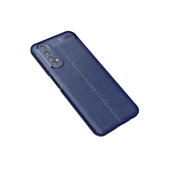 Realme 7 Kılıf Auto Focus Kapak - Lacivert