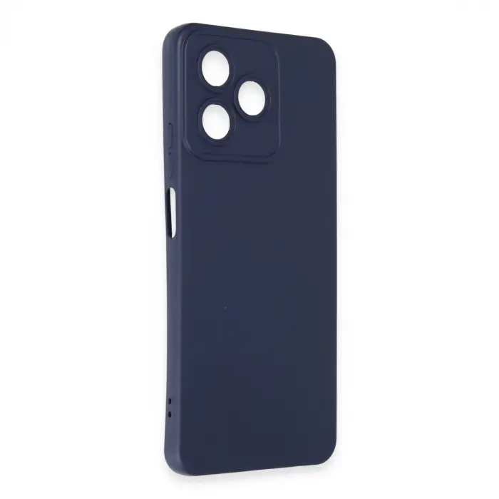 Realme C53 Kılıf Nano İçi Kadife Silikon - Lacivert