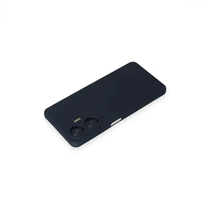 Realme C55 Kılıf Nano İçi Kadife Silikon - Lacivert