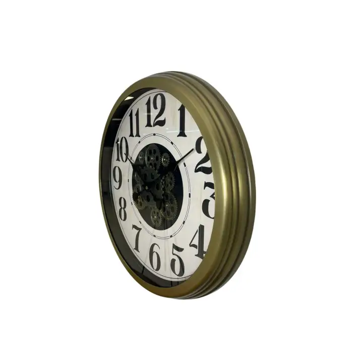 Retro Prime Classic 60 Cm Çarklı Duvar Saati