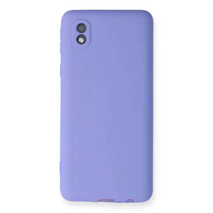 Samsung Galaxy A01 Core Kılıf First Silikon - Lila