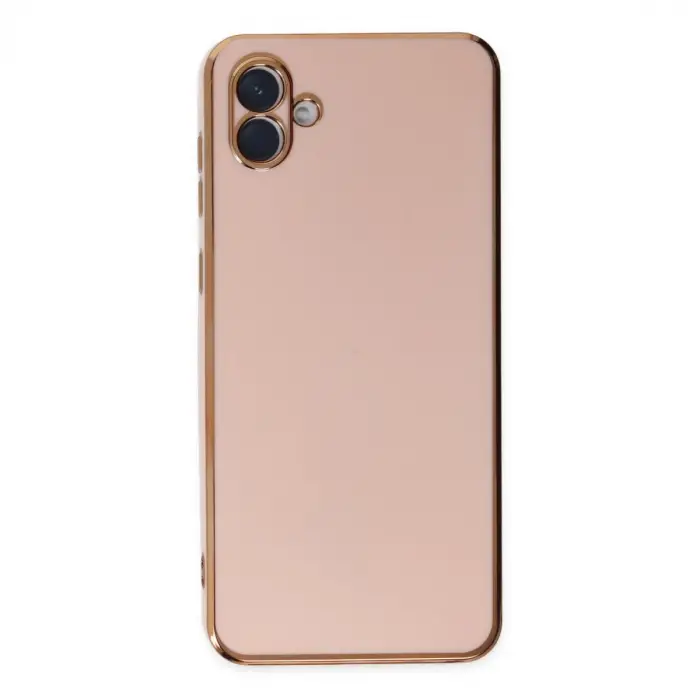 Samsung Galaxy A04 Kılıf Volet Silikon - Pembe