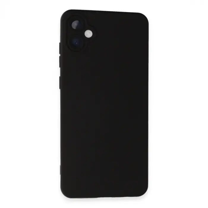 Samsung Galaxy A05 Kılıf Nano İçi Kadife Silikon - Siyah