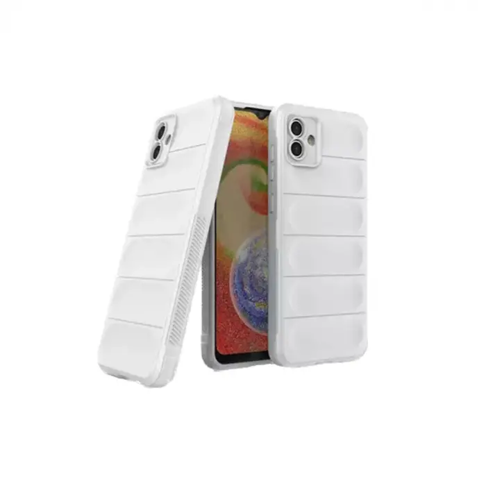 Samsung Galaxy A05 Kılıf Optimum Silikon - Krem