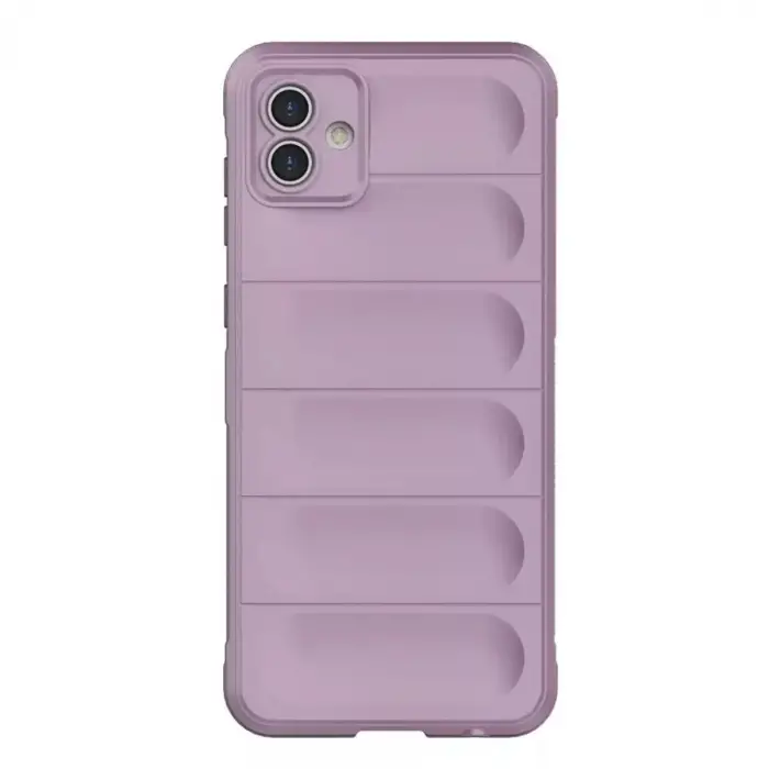 Samsung Galaxy A05 Kılıf Optimum Silikon - Mor