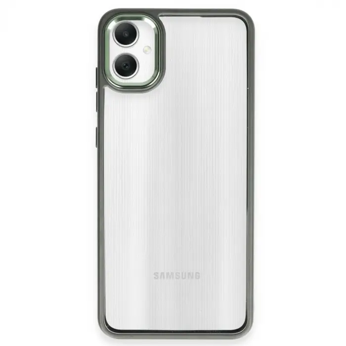 Samsung Galaxy A05 Kılıf Power Silikon - Koyu Yeşil