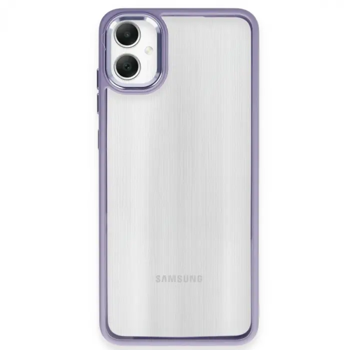 Samsung Galaxy A05 Kılıf Power Silikon - Lila
