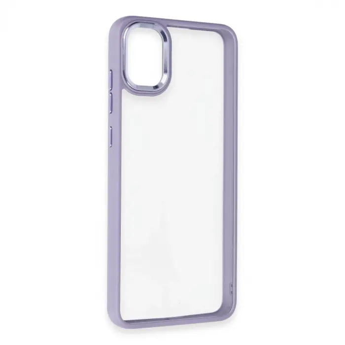 Samsung Galaxy A05 Kılıf Power Silikon - Lila