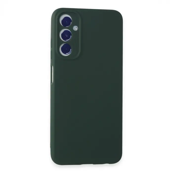 Samsung Galaxy A05s Kılıf First Silikon - Koyu Yeşil