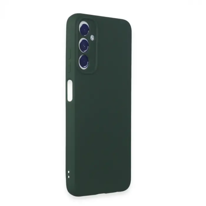Samsung Galaxy A05s Kılıf First Silikon - Koyu Yeşil