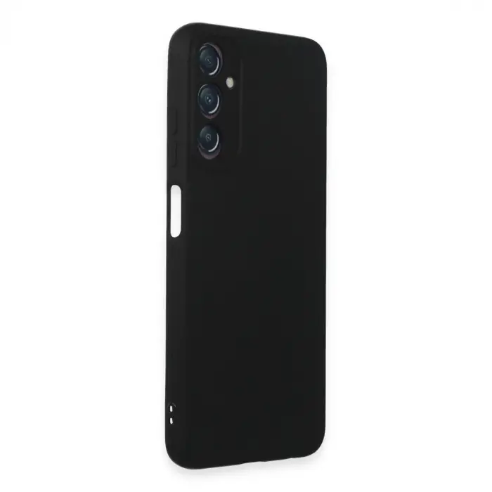Samsung Galaxy A05s Kılıf First Silikon - Siyah