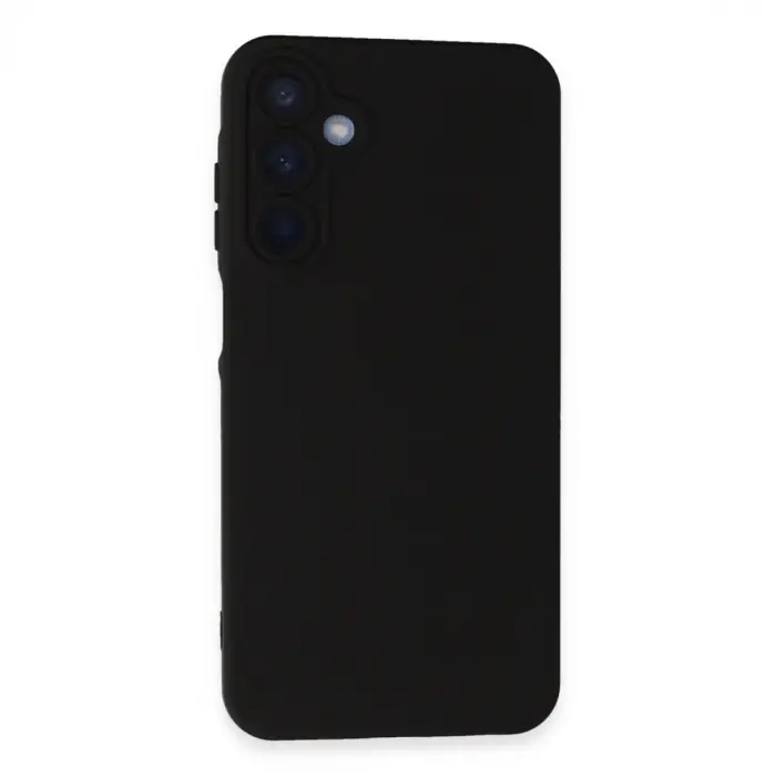 Samsung Galaxy A05s Kılıf Nano İçi Kadife Silikon - Siyah