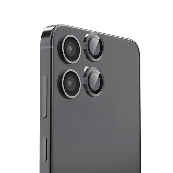 Samsung Galaxy A06 Raze Metal Kamera Lens - Siyah