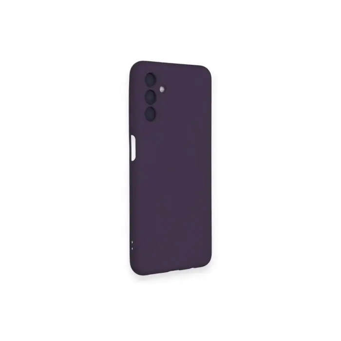 Samsung Galaxy A14 4g Kılıf Nano İçi Kadife Silikon - Mor