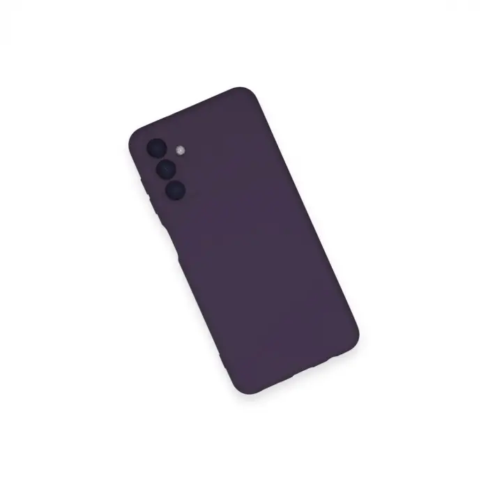 Samsung Galaxy A14 4g Kılıf Nano İçi Kadife Silikon - Mor