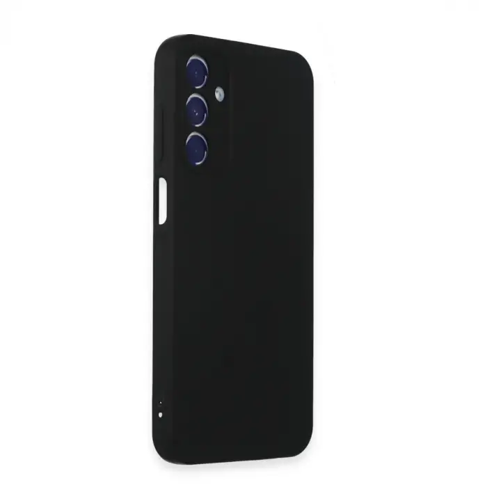 Samsung Galaxy A15 4g Kılıf First Silikon - Siyah