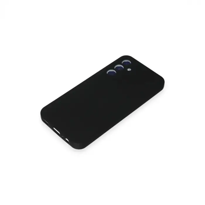 Samsung Galaxy A15 4g Kılıf First Silikon - Siyah