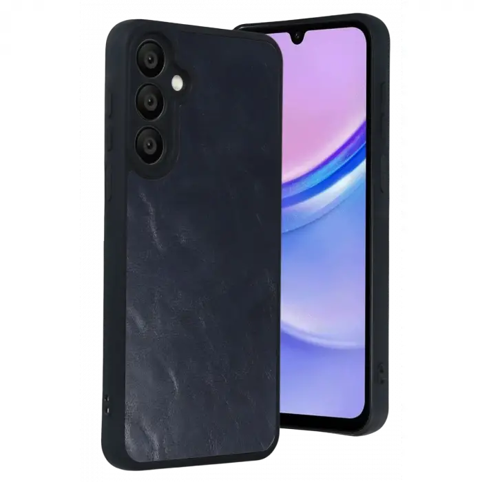 Samsung Galaxy A37 5g Aras Deri Kapak - Lacivert