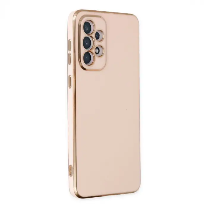 Samsung Galaxy A73 5g Kılıf Volet Silikon - Pembe