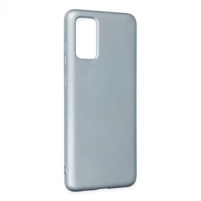 Samsung Galaxy S20 Plus Kılıf Nano İçi Kadife Silikon - Sky Blue