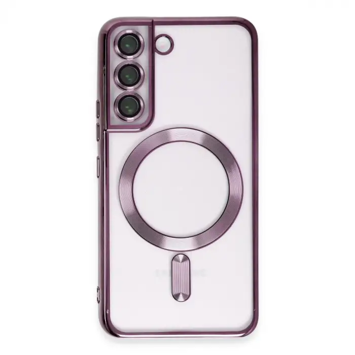 Samsung Galaxy S22 Kılıf Kross Magneticsafe Kapak - Mor