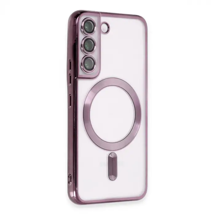 Samsung Galaxy S22 Kılıf Kross Magneticsafe Kapak - Mor