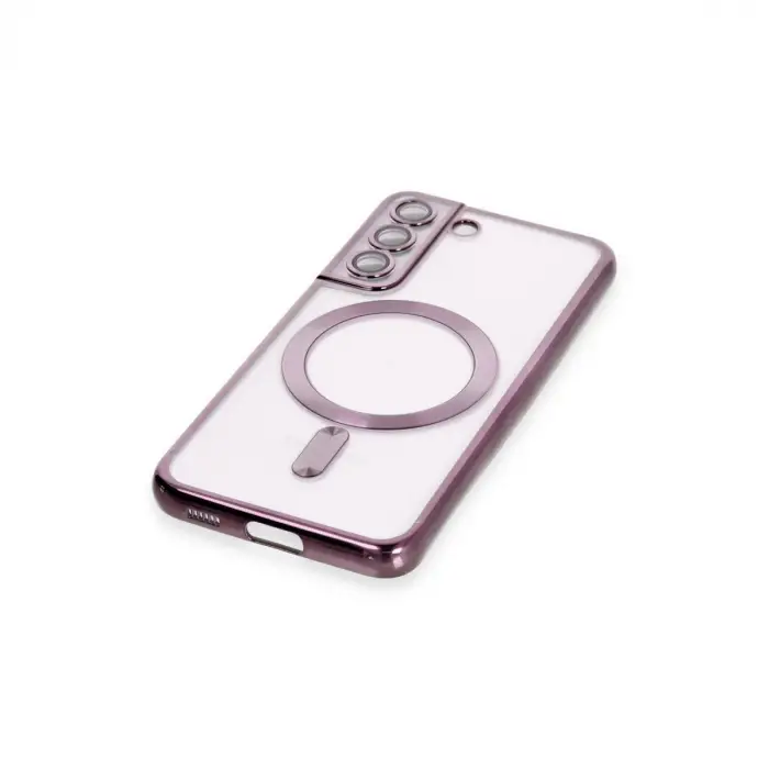 Samsung Galaxy S22 Kılıf Kross Magneticsafe Kapak - Mor