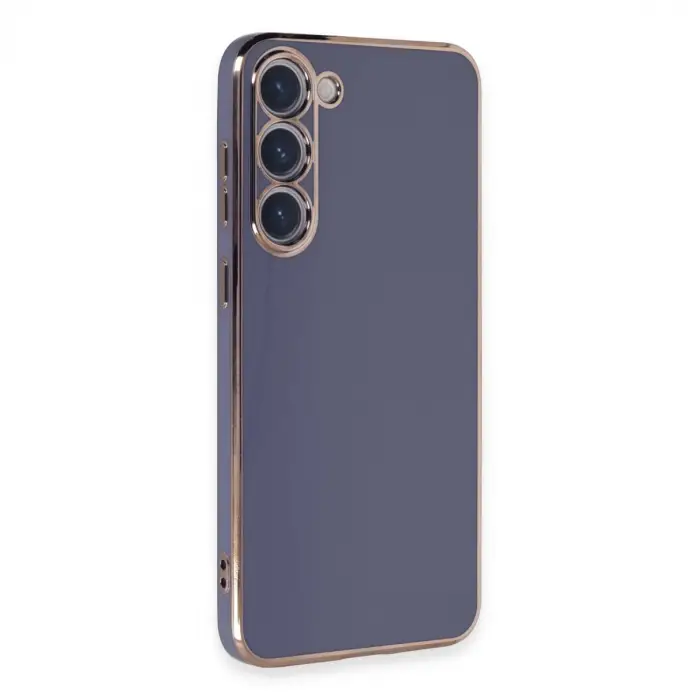 Samsung Galaxy S23 Kılıf Volet Silikon - Mavi