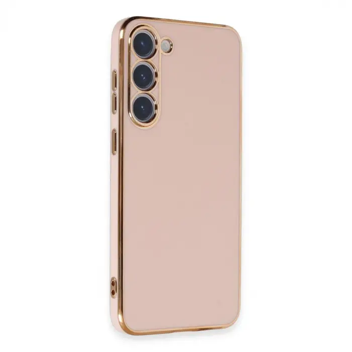 Samsung Galaxy S23 Kılıf Volet Silikon - Pembe